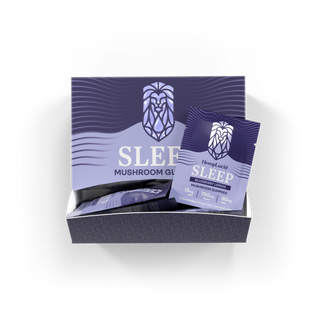 Display Box | Sleep Mushroom + CBN Gummies 2 count - Blueberry Lemon (Box of 30)