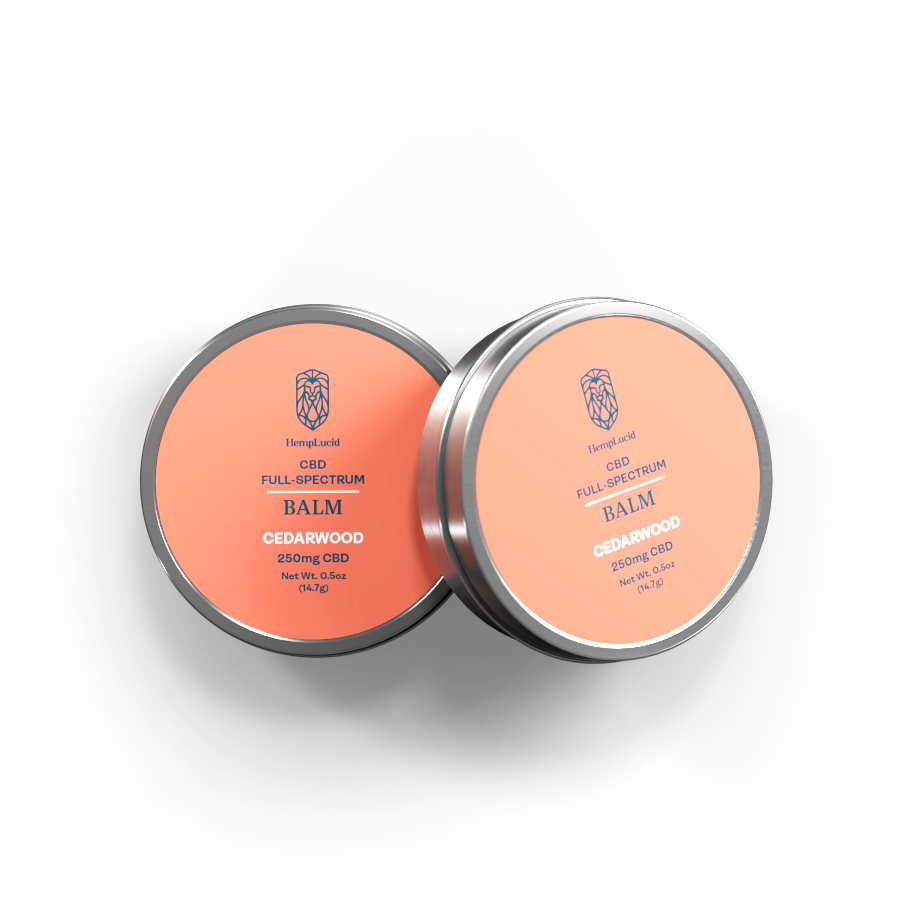 Full-Spectrum CBD Body Balm - Cedarwood