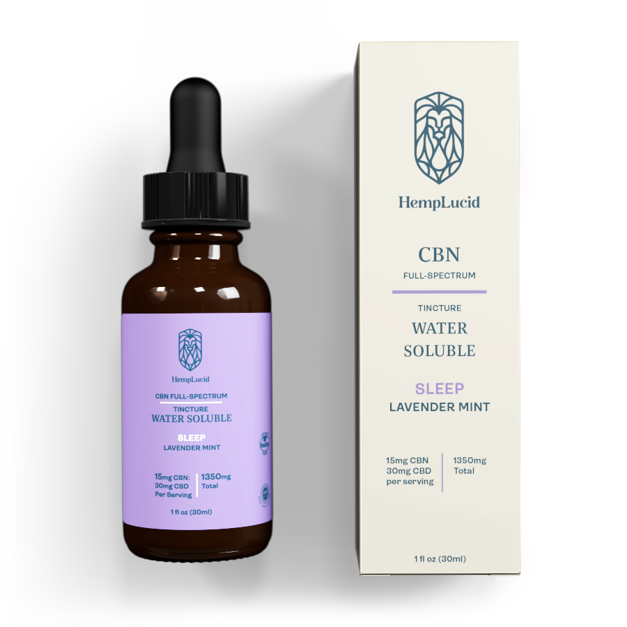 Water Soluble - Sleep CBN - Lavender Mint Flavor