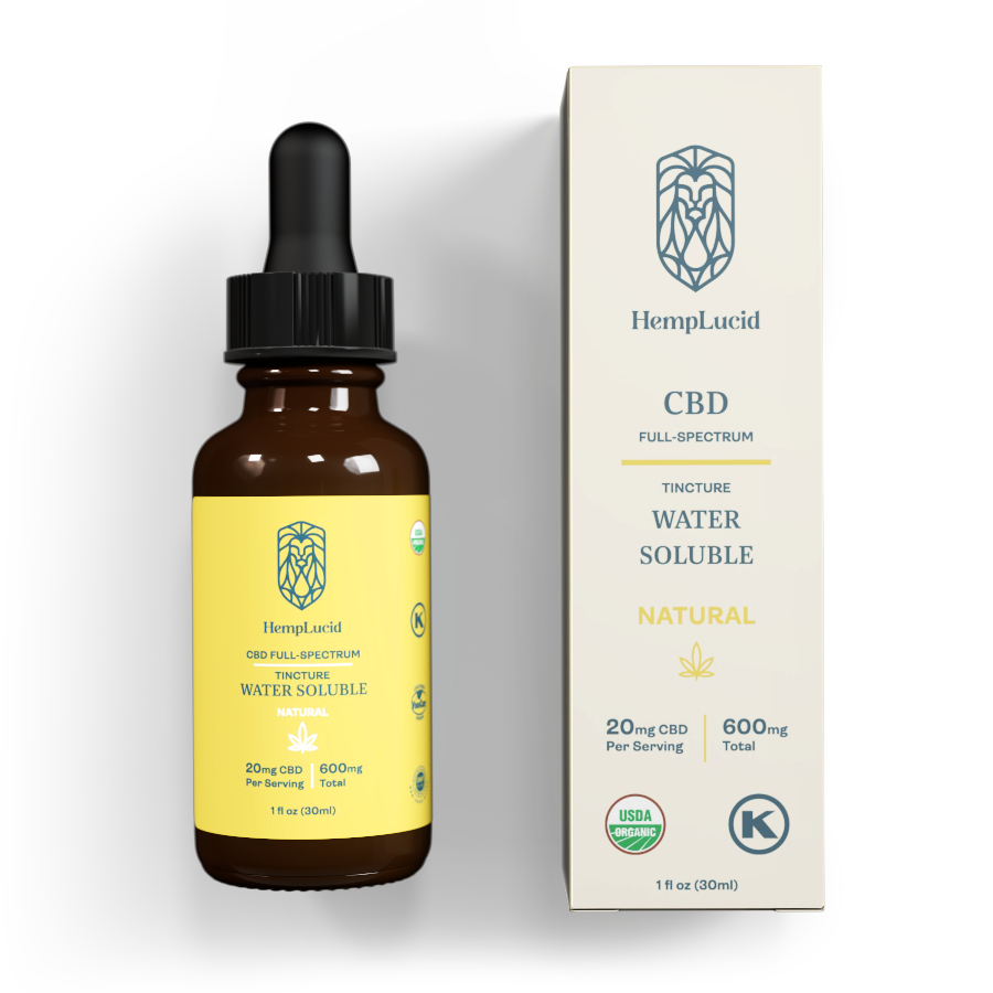 600mg Water Soluble | 20mg CBD Per Serving