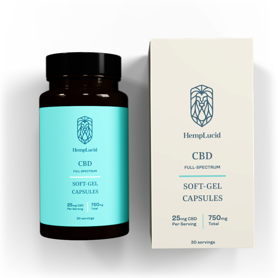 Full-Spectrum CBD Soft-Gels