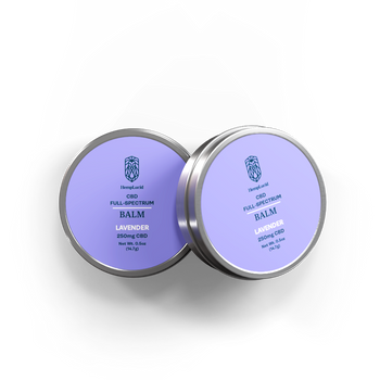 Lavender CBD Balm - 3 Images (PNG)