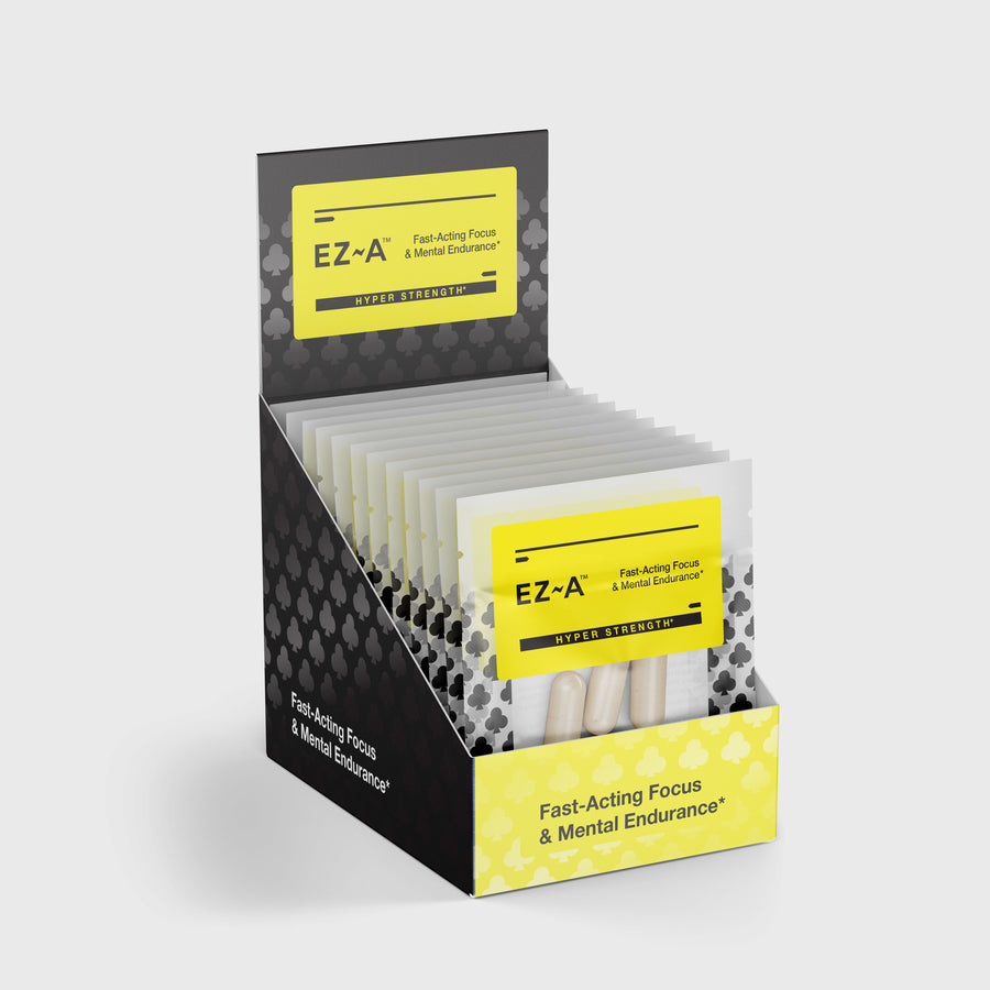 Display Box - EZ-A 4 count Bag - Carton (Box of 12)