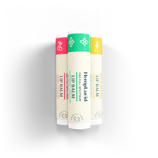 Full-Spectrum CBD Lip Balm - 3-Flavors Pack