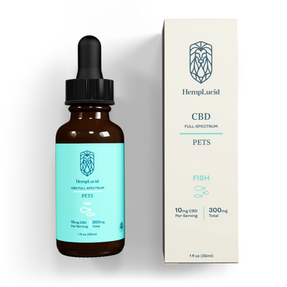 Full-Spectrum CBD for Pets - Fish Flavor